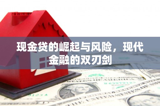 友好现金贷的崛起与风险，现代金融的双刃剑