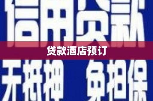 友好贷款酒店预订