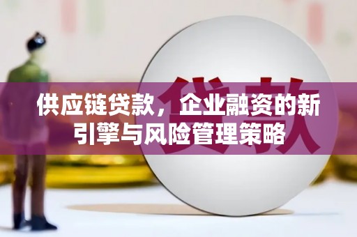 友好供应链贷款，企业融资的新引擎与风险管理策略