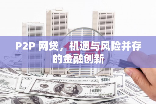 友好P2P 网贷，机遇与风险并存的金融创新