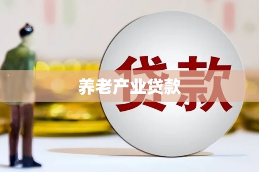 友好养老产业贷款