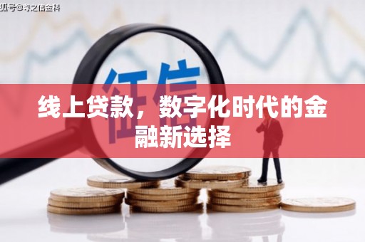 友好线上贷款，数字化时代的金融新选择